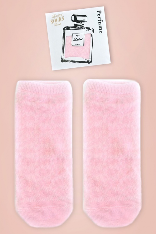  - Nail Polish Socks in Pink