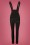 Collectif Clothing Karen Suspender Trousers in Black 131 10 24872 20180629 0001W
