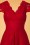 Jolie Moi - Jolie Lace Short Sleeve Prom Dress Années 50 en Rouge 3