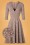 Vintage Chic for Topvintage - Rosie Swing Dress Années 50 en Rose Mélangé 