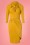 Vixen by Micheline Pitt - 30s Golden Pencil Dress in Gold 3