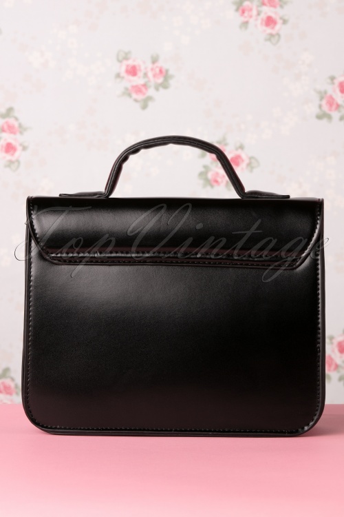 Banned Retro - 50s Galatee Messenger Bag in Black 5