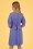 Closet London - Vickie Puffed Sleeve Dress Années 60 en Lilas 2