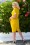 Glamour Bunny - 50s Doris Pencil Dress in Yellow 2