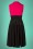 Glamour Bunny - Rizzo Swing-Kleid in Pink und Schwarz 6