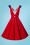 Glamour Bunny - Gerry Sailor Swing-Kleid in Rot 5