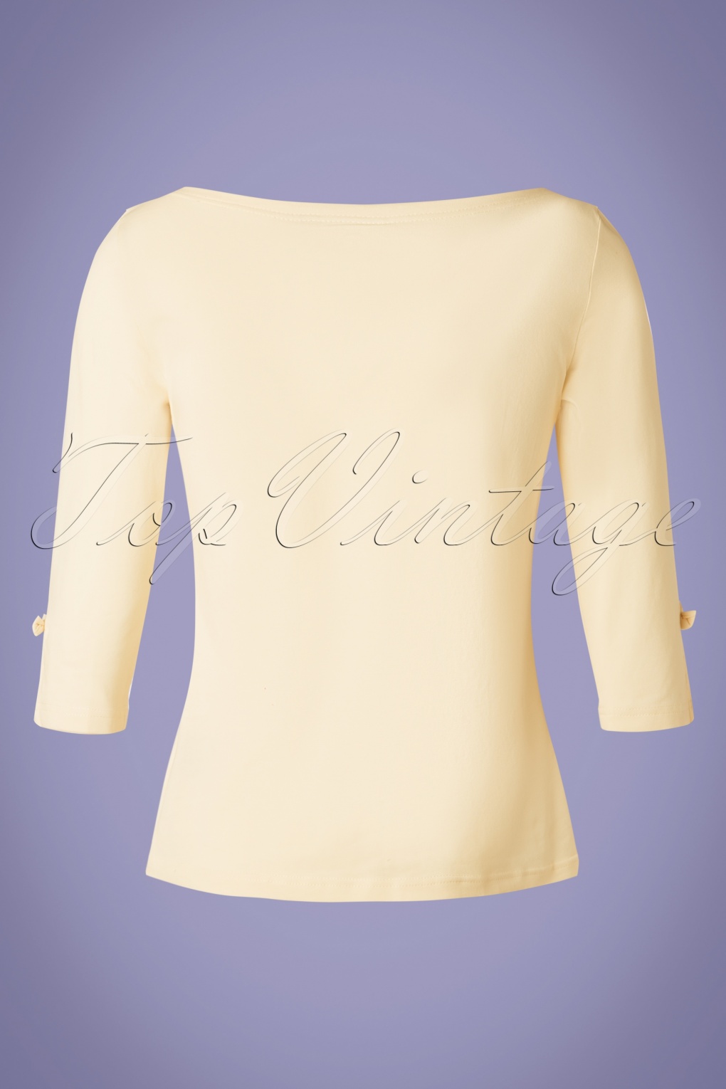 50s Oonagh Top in Cream