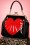 Banned Retro - Heartbreaker Bag Années 50 en Noir