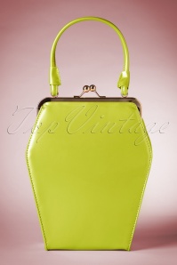 Tatyana - 50s To Die For Handbag In Lime 6