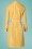 King Louie - 60s Lizzy Vichy Trenchcoat in Sunset Yellow 5
