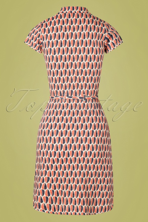 4FunkyFlavours - 60s Instant Love Dress in Cream 6