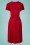 Vintage Chic 28758 Red Short Sleeve Slinky Dress 20190121 005W