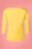 Banned 28551 50s Oonagh Top in Pastel Yellow 20181218 007W