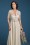 King Louie - Emmy Dentelle Wedding Maxi Dress Années 50 en Crème