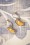 Day&Eve by Go Dutch Label - 50s Vintage Teardrop Earrings in Honey Yellow 2