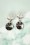 Day&Eve by Go Dutch Label - Vintage Small Earrrings Années 50 en Corail Scintillant 3