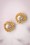 Day&Eve by Go Dutch Label - 60s Small Earrings in Honey 2