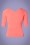 Banned Retro - 50s Betty Top in Peach Pink 3