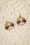 Darling Divine - 50s Venus Pearl Earrings in Gold 4
