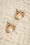 Darling Divine - 50s Venus Pearl Earrings in Gold