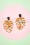 Darling Divine - Linda Leaf Earrings Années 70 en Moutarde 3