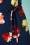 King Louie - Nadya Mimosa dubbele V-jurk in denimblauw 4