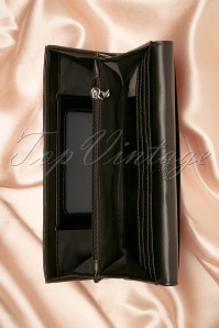 Banned Retro - 50s Onyx Wallet in Black 4