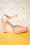 Tamaris - Phoebe Lacquer T-Strap Pumps Années 60 en Rose Poudre 4