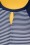 Tweka - Loiza Stripes Swimsuit Années 50 en Bleu Marine et Blanc 5