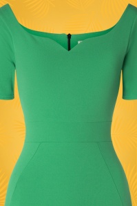Vintage Chic for Topvintage - 50s Guapa Pencil Dress in Emerald 4