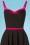 Glamour Bunny 28139 Rebecca Swing Dress in pink and black 20190129 002V