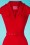 Glamour Bunny - 50s Lydia Pencil Dress in Red 6