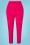 Glamour Bunny - Donna Capri Suit Trousers Années 50 en Rose Vif 4