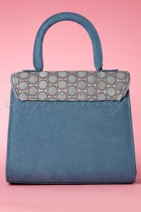 Ruby Shoo - Tortola Handbag Années 50 en Bleu 4