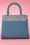 Ruby Shoo - 50s Tortola Handbag in Blue 4
