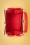 Ruby Shoo - Mendoza Check Handbag Années 60 en Rouge 3