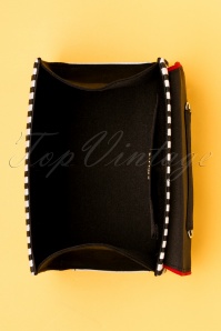 Ruby Shoo - Banjul Handtasche in Schwarz und Weiß 3