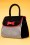 Ruby Shoo 26741 Handbag Banjul Black Red 20190129 004W