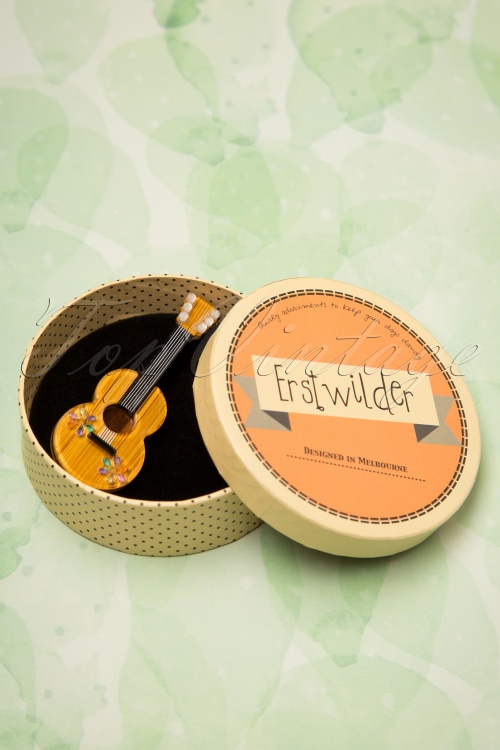 Erstwilder - Flamenco Guitarra Brosche 2