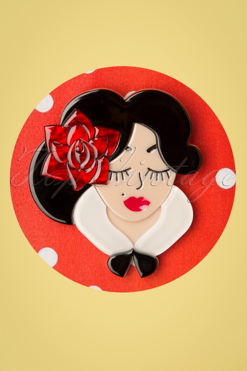 Erstwilder - TopVintage Exclusief ~ Muy Bonita Broche