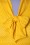 Retrolicious - Debra Pin Dot Swing-jurk in geel 4