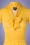 Retrolicious - Debra Pin Dot Swing-Kleid in Gelb 3