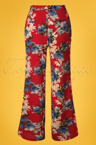 Traffic People - 70s Splendour In The Grass Trousers in Red 3
