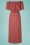 Amici - 70s Goya Maxi Beach Dress in Red 3