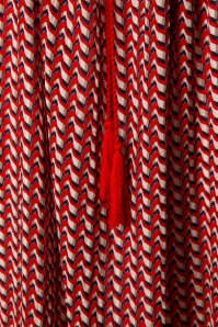 Amici - Goya maxi strandjurk in rood 4