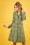 King Louie - 60s Erin Purr Trenchcoat in Putty Ecru