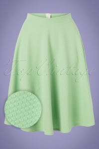 Vintage Chic for Topvintage - 50s Lois Swing Skirt in Mint Green 2
