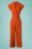 King Louie - 60s Doris Culotte Jumpsuit in Clay Red 2