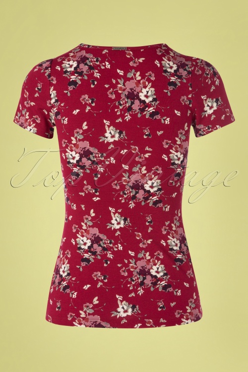 Vive Maria - 60s Mon Amour Shirt in Red 3