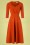 Vintage Chic for Topvintage - 50s Ruby Swing Dress in Cinnamon 2